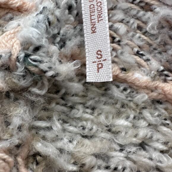 Free People Daydreamer Cardi Open Front Cardigan Sweater Womens Small Multi Knit - Picture 7 of 11